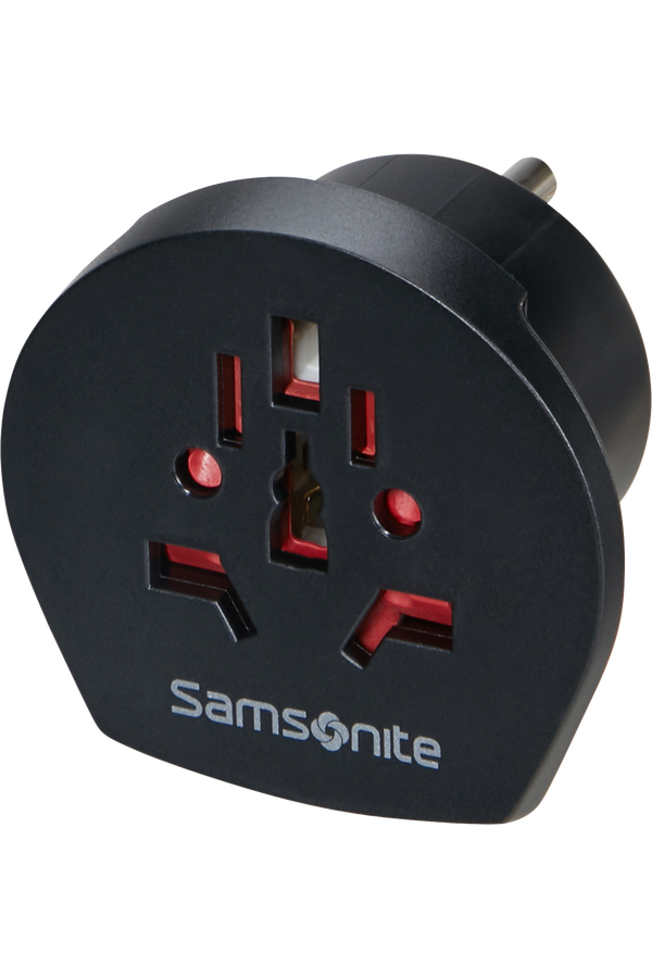 Samsonite Travel Accessories World to usa Adaptor Černá